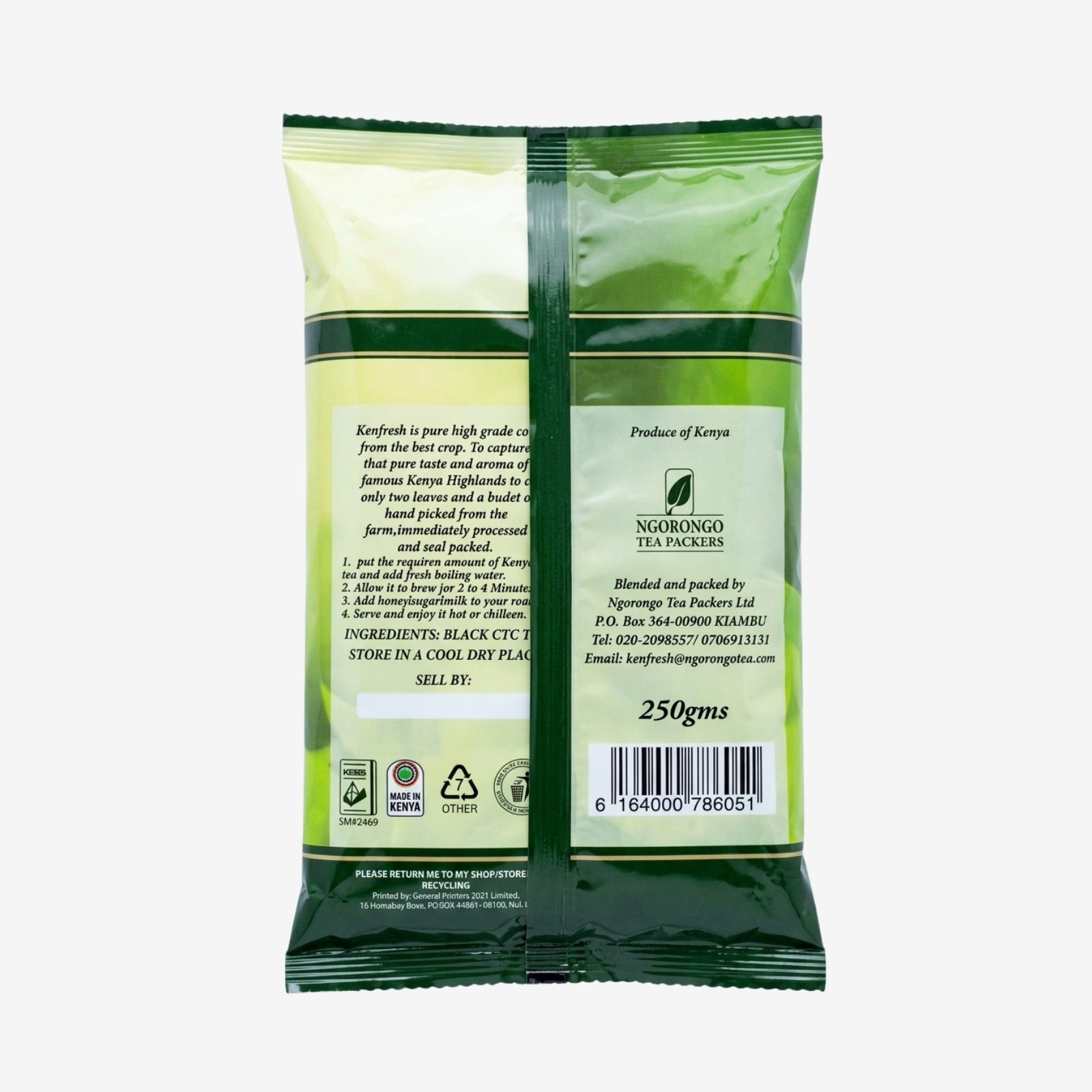 Kenfresh - Kenyan Premium Tea - 250 grams - Image 2